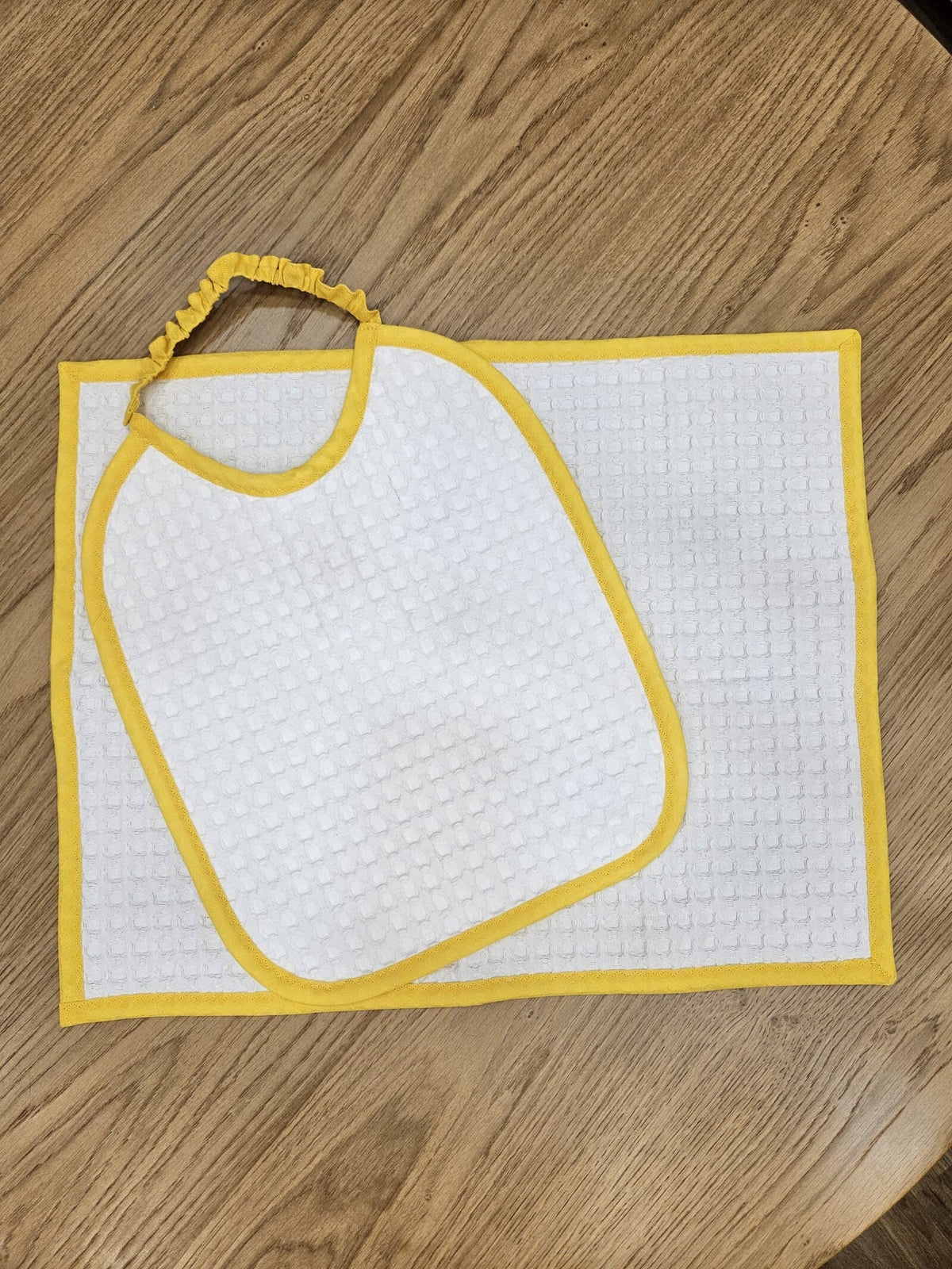 Set Asilo, tovaglietta e bavaglino