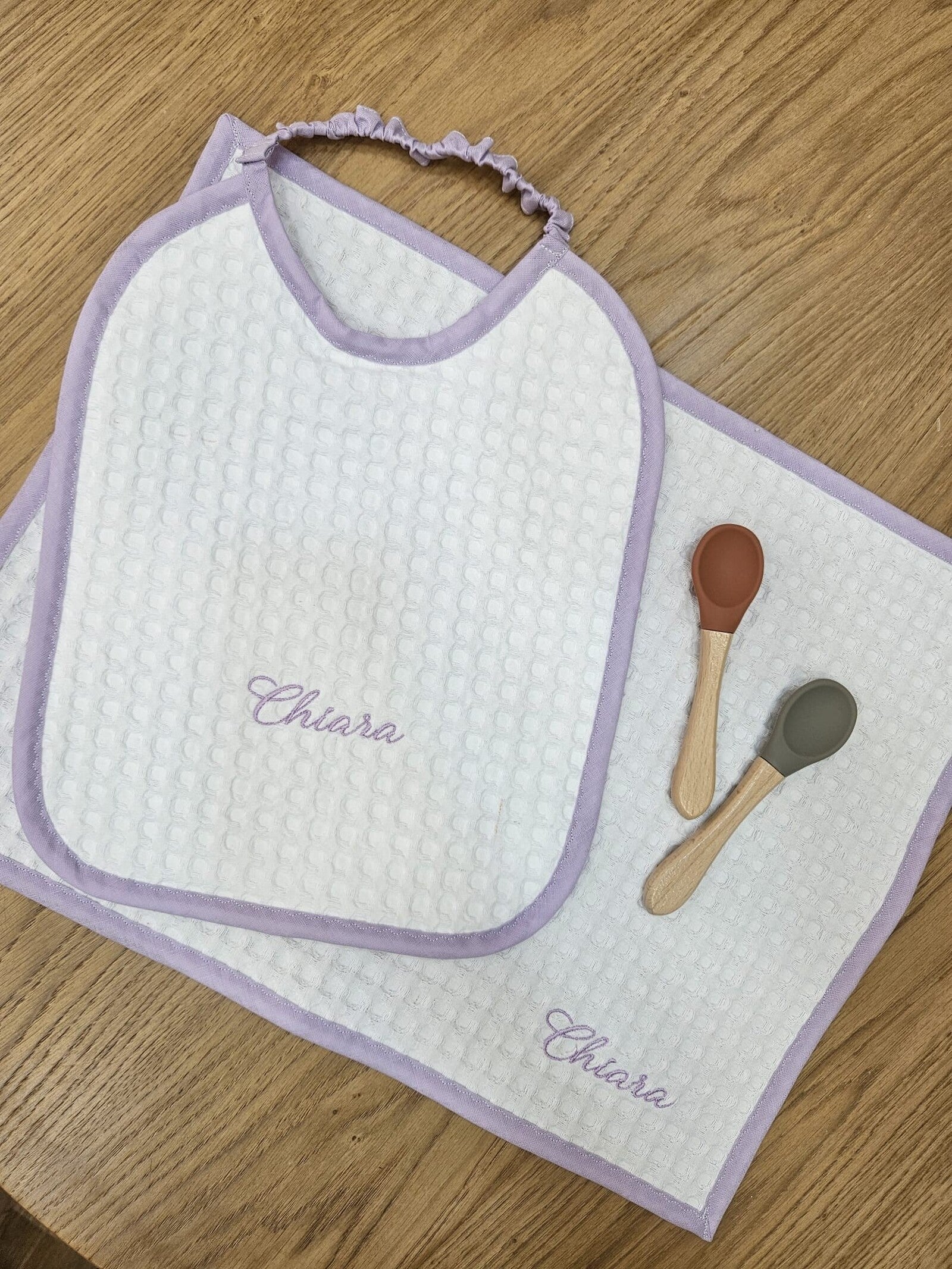 Set Asilo, tovaglietta e bavaglino