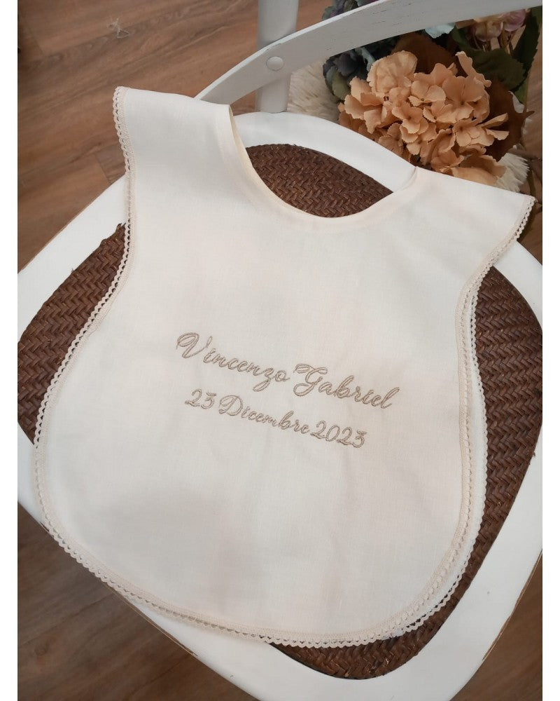 Camicino battesimale con merlettino