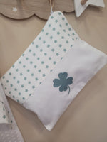 Coordinato da Bagno Stars, accappatoio neonato con pochette