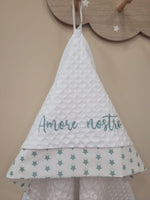 Accappatoio neonato in apone Stars