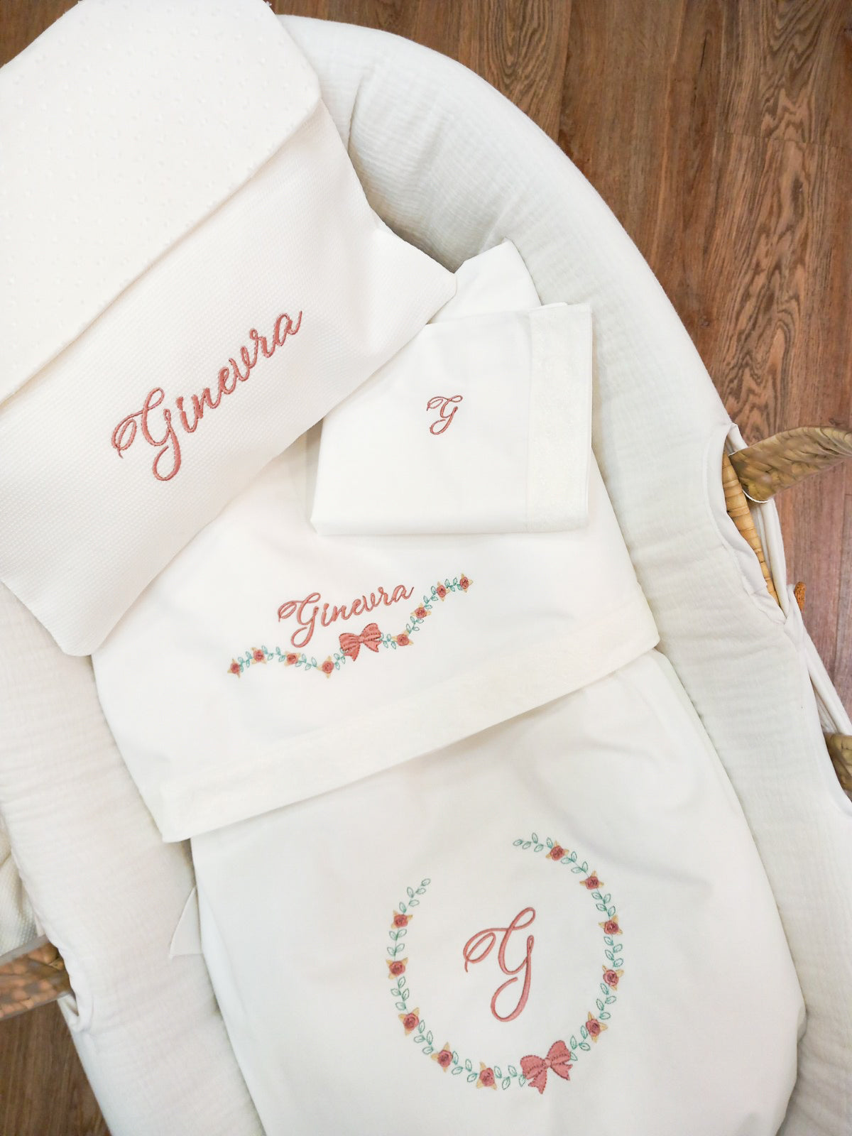 Corredo Nascita Completo Personalizzato in Cotone 100%