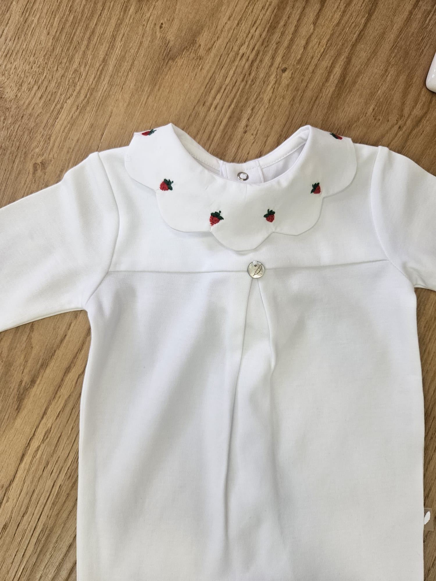 Tutina neonato in jersey di cotone