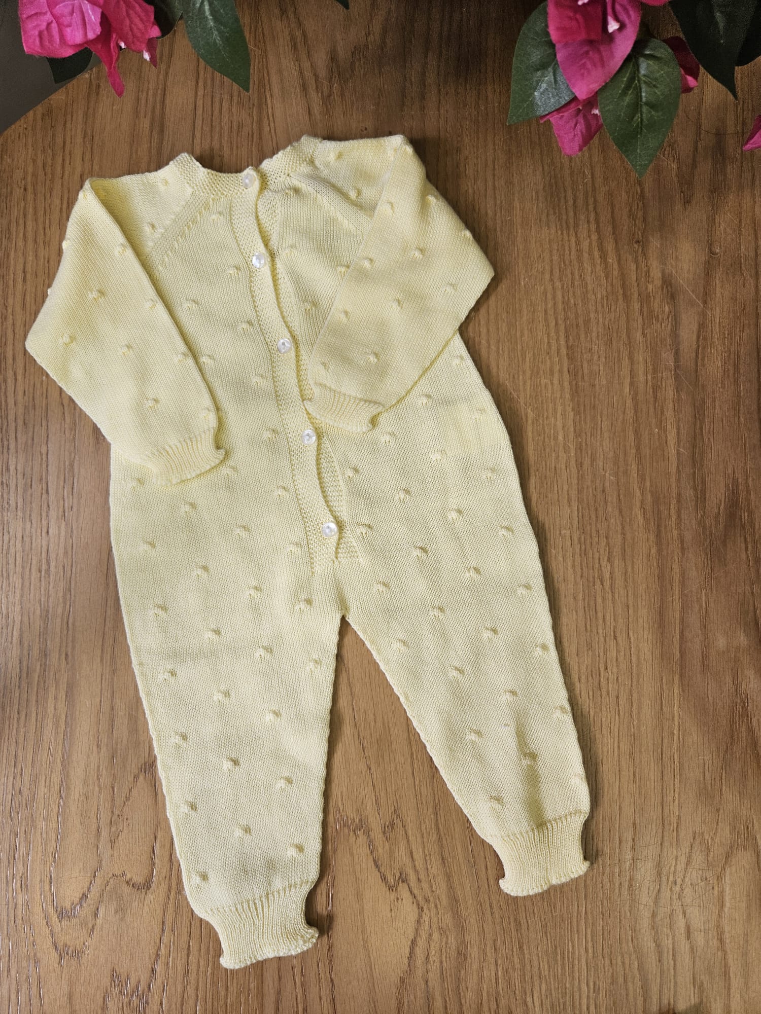 Tutina neonato in filo di cotone