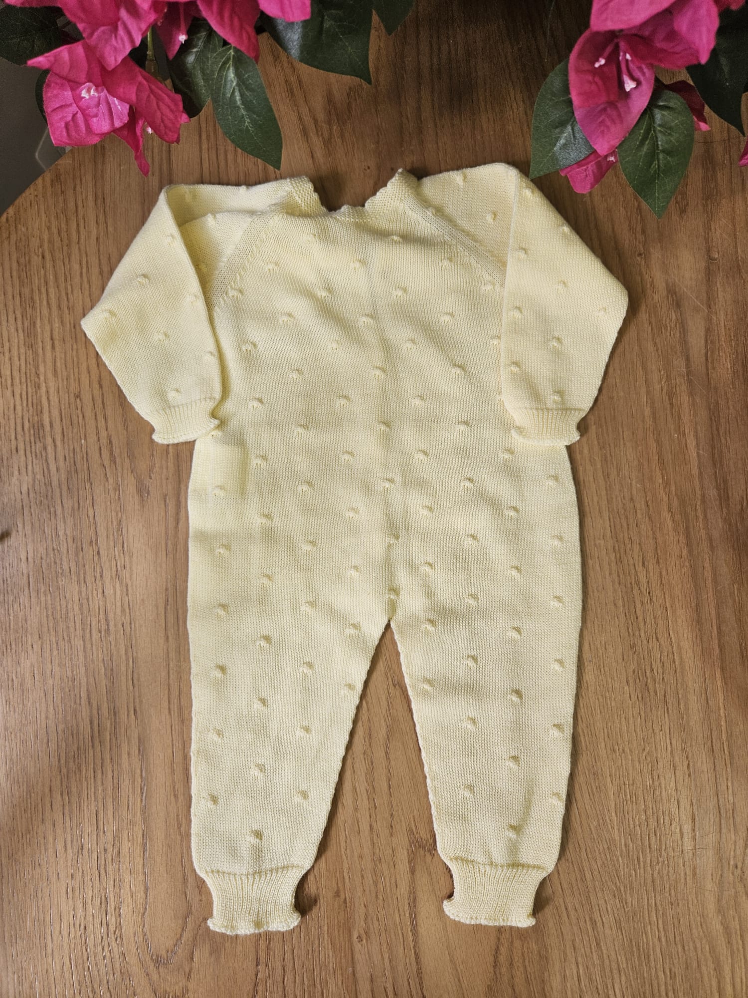Tutina neonato in filo di cotone
