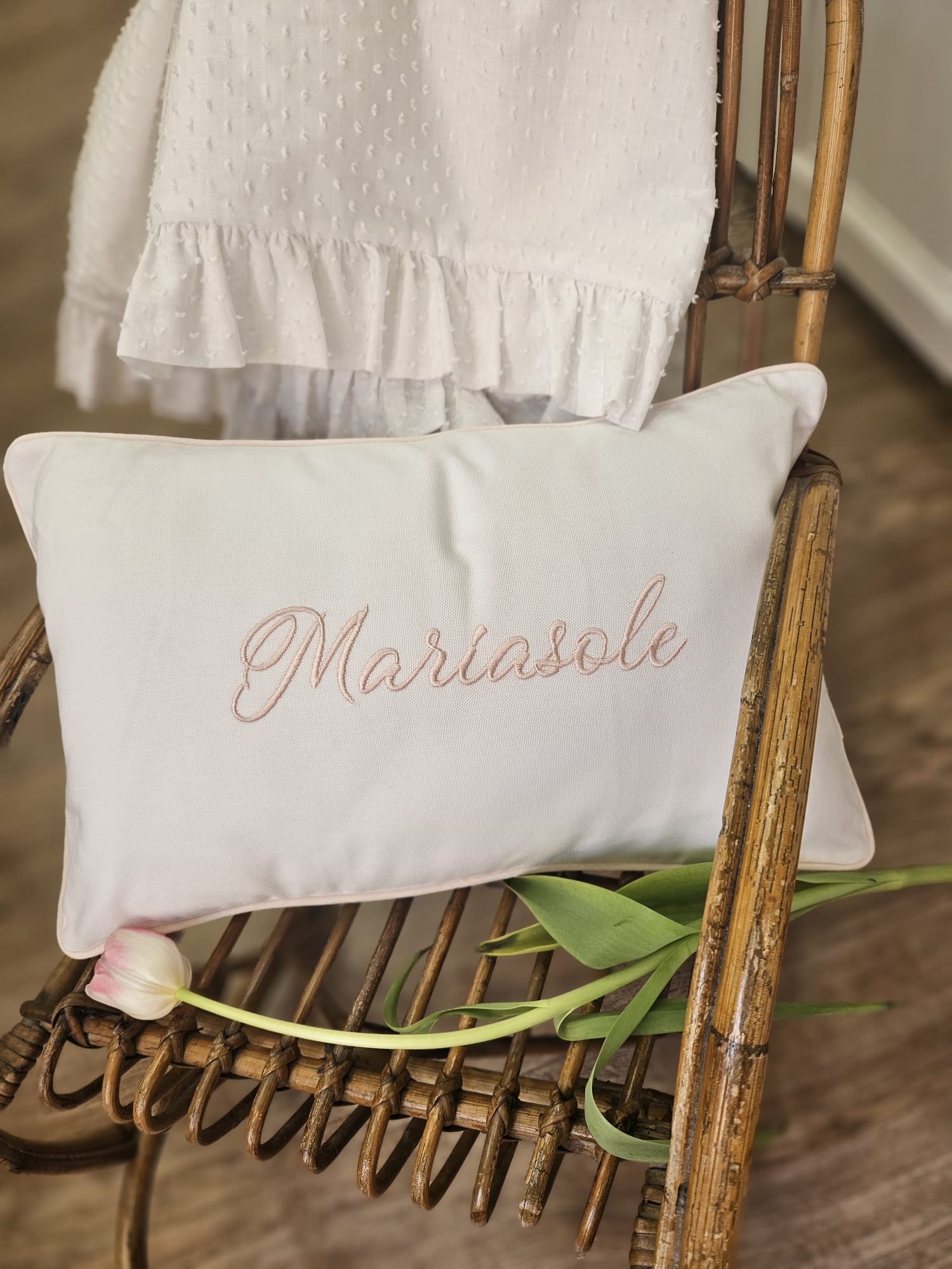 Cuscino in cotone personalizzato