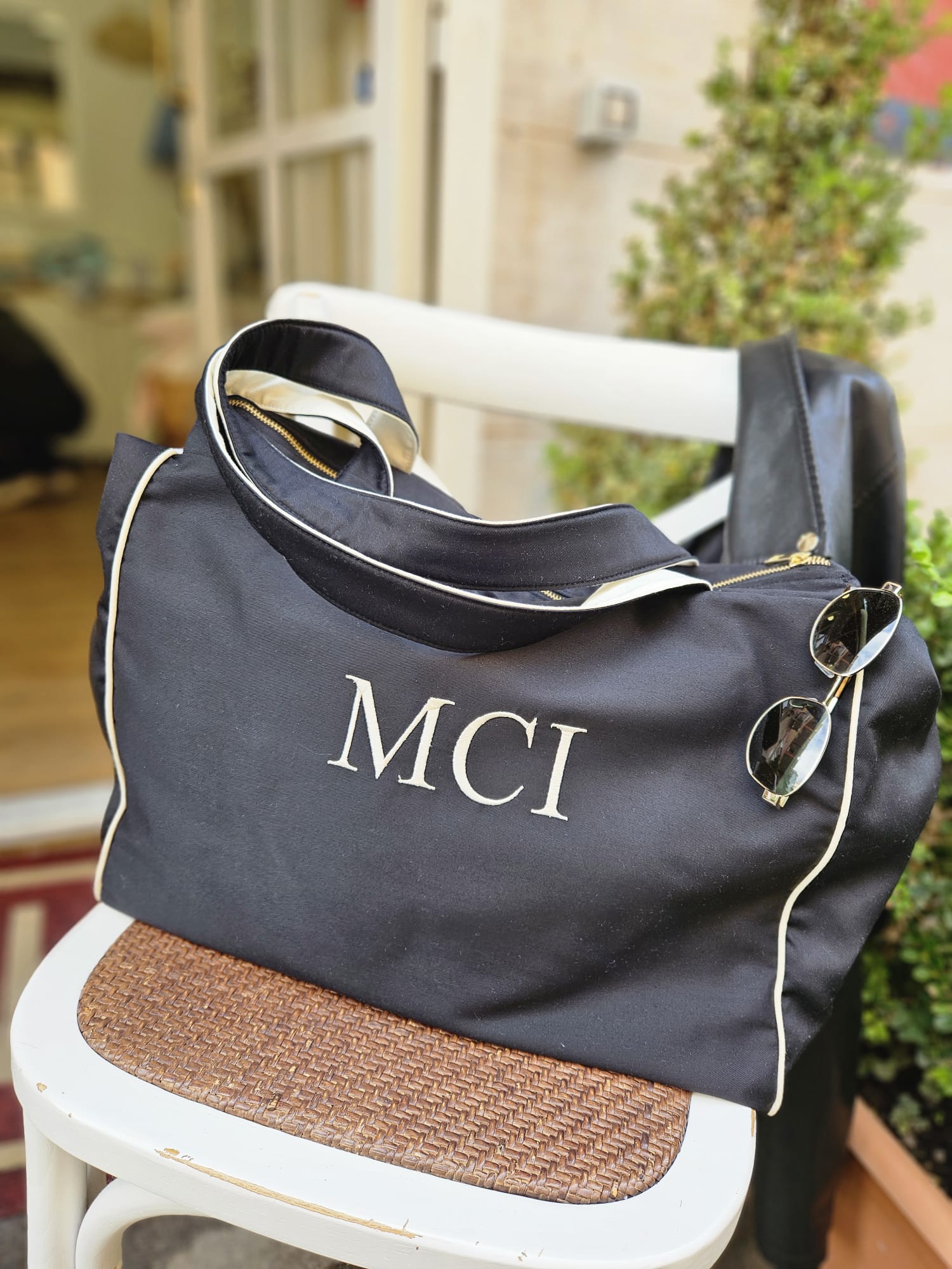 Borsa personalizzata con zip, modello Odette