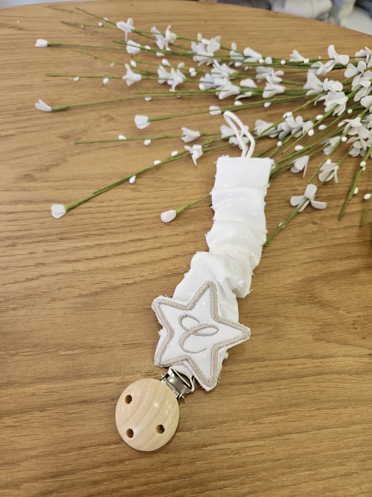 Portaciuccio in plumetis