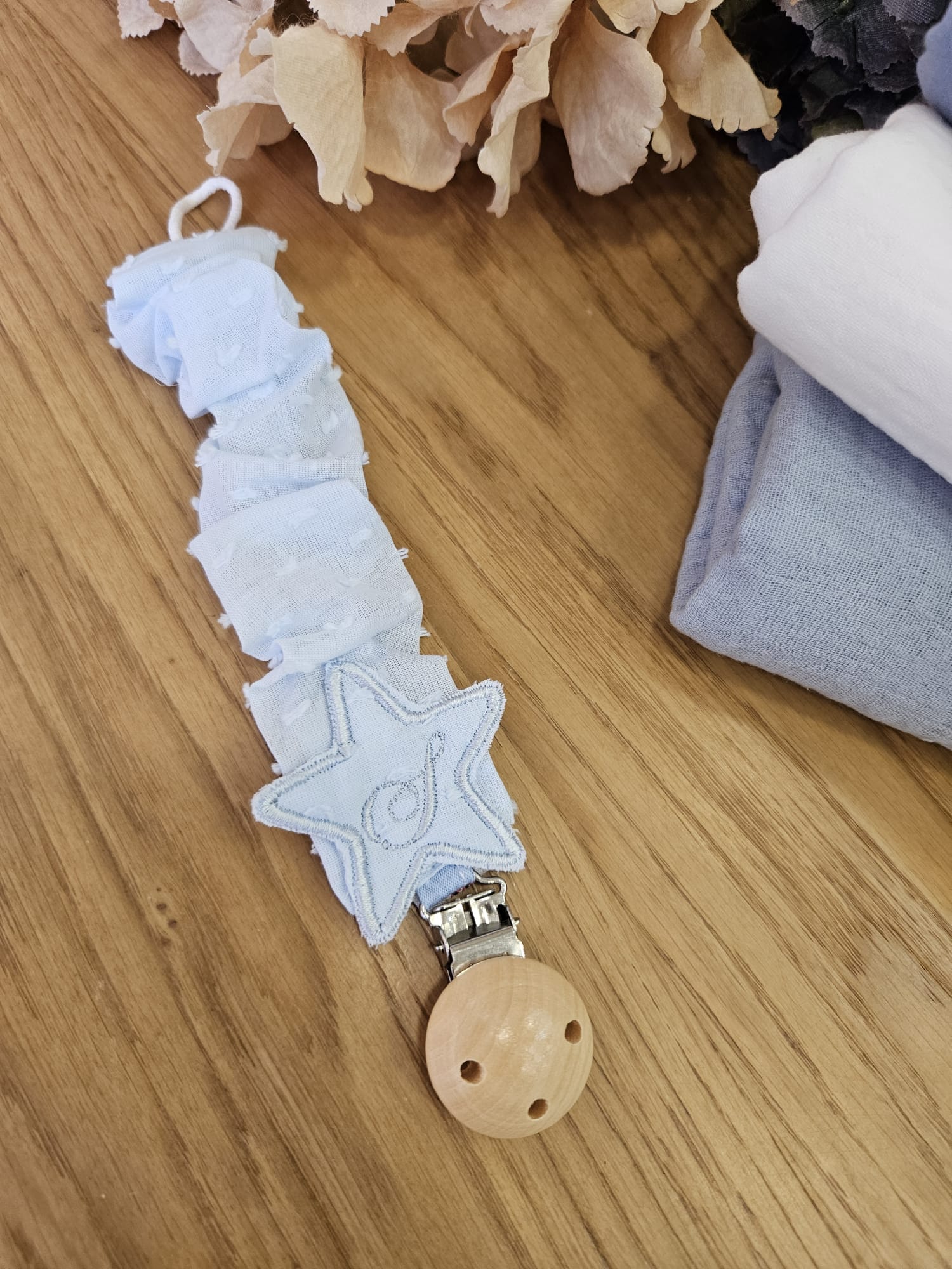 Portaciuccio in plumetis