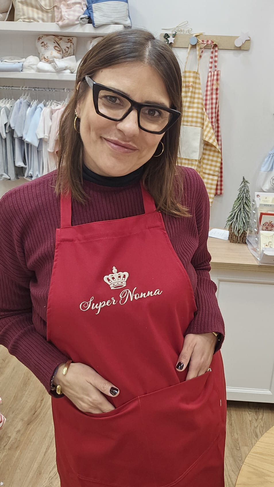 Grembiule in cotone personalizzato