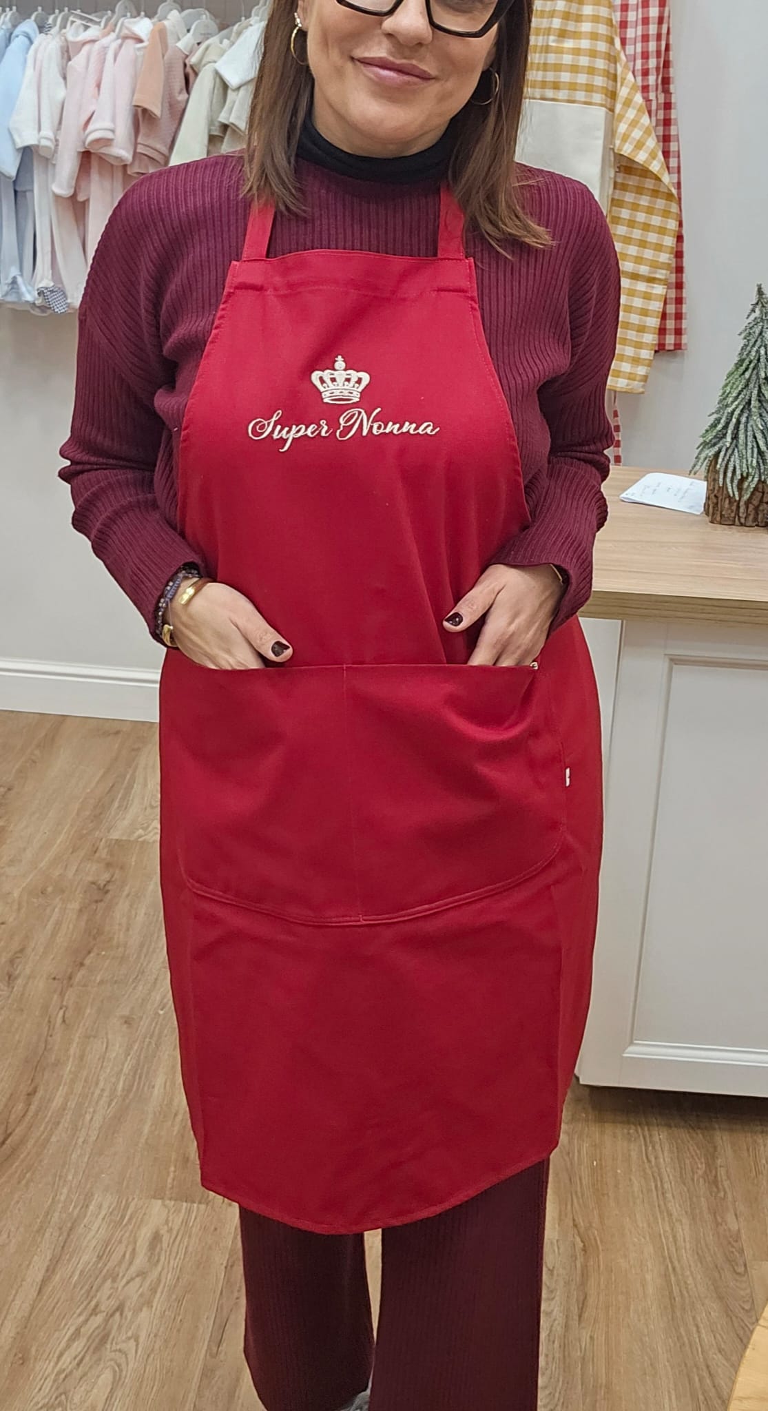 Grembiule in cotone personalizzato