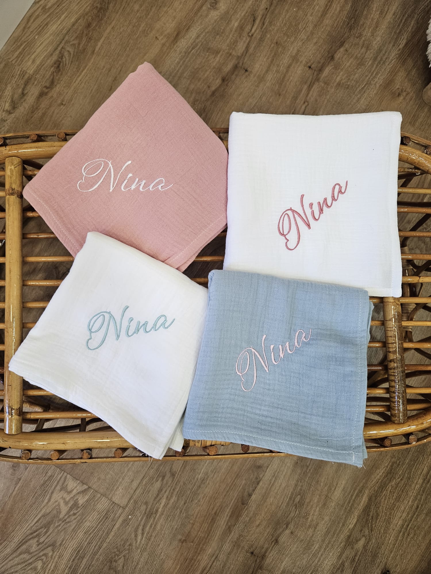 Mussola di cotone personalizzata