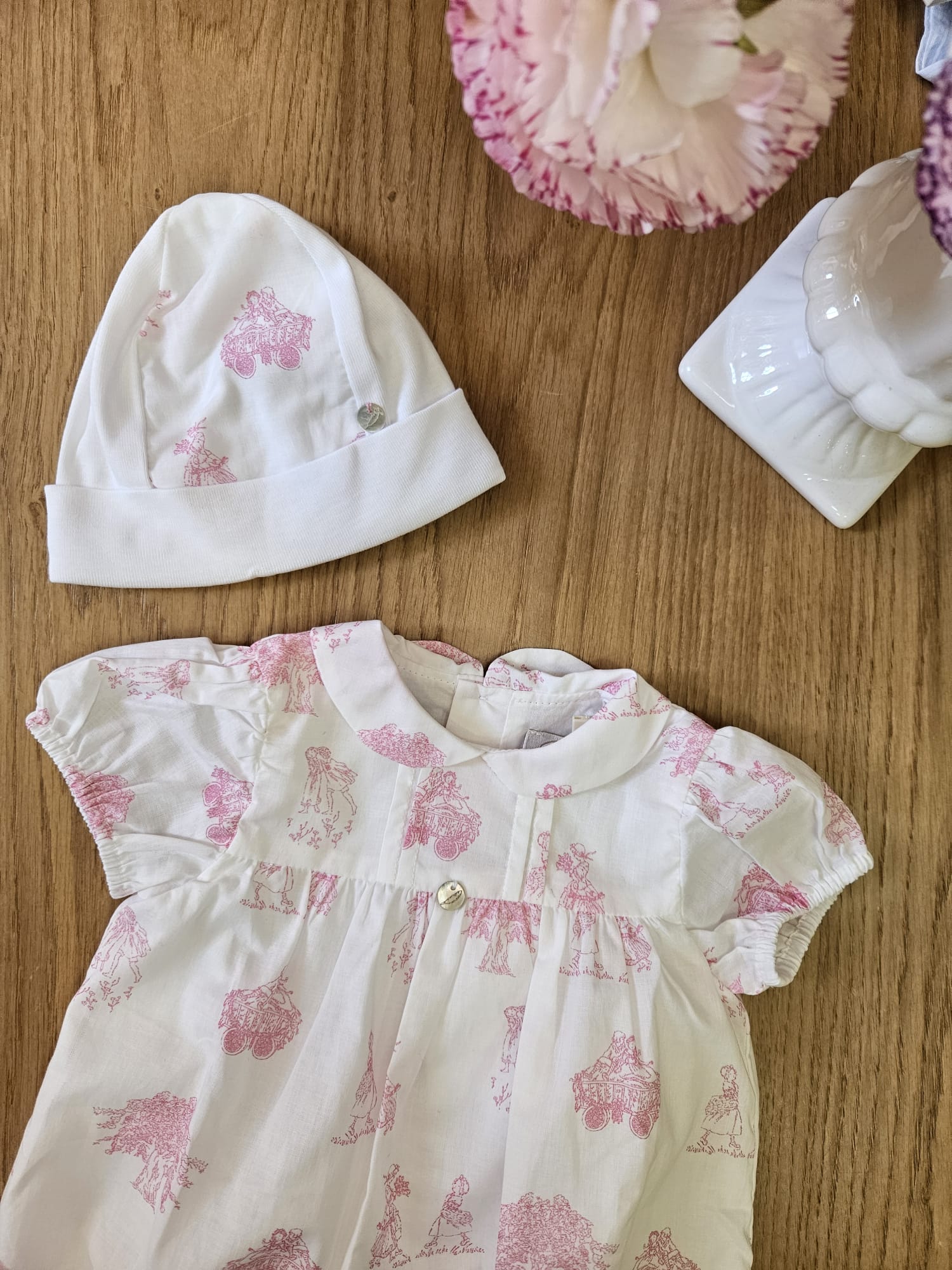 Completo in cotone stampa provenzale