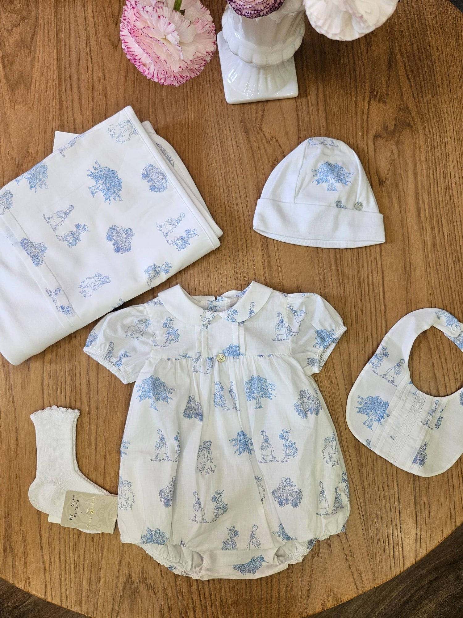 Completo in cotone stampa provenzale