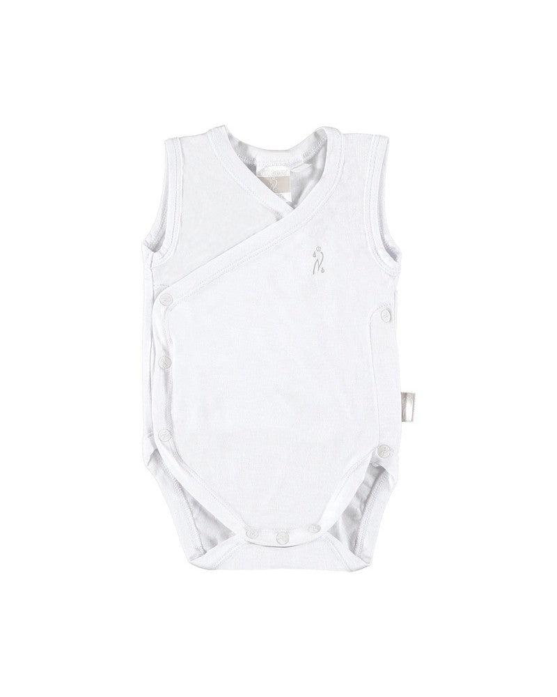 Body canottiera bamboo incrociato