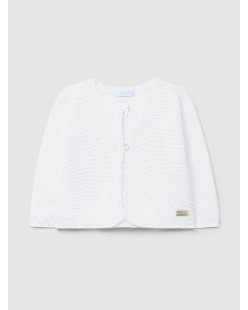 Cardigan in filo di cotone