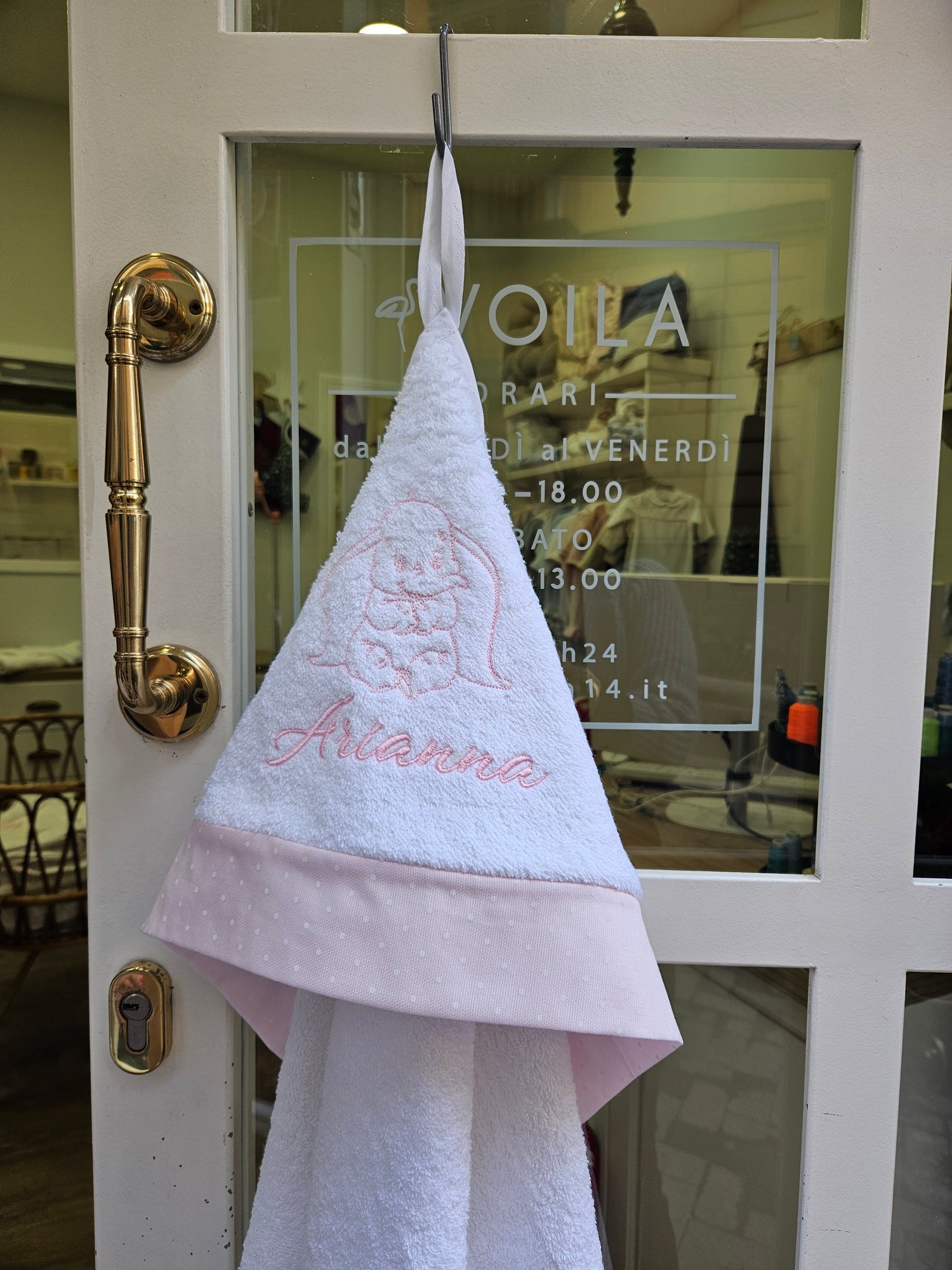 Accappatoio quadrato in spugna di cotone Basic