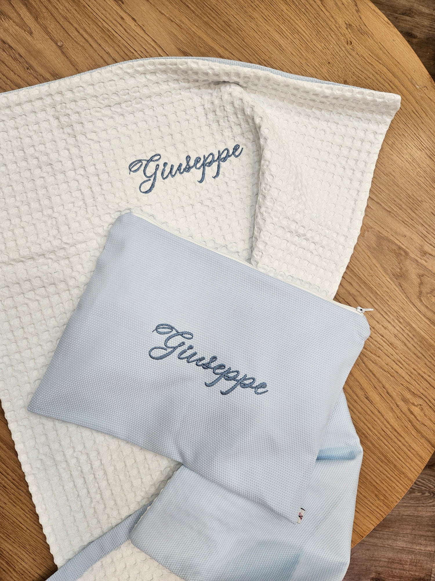 Coordinato per il Cambio, borsello e fasciatoio portatile Baby Love